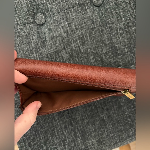 NEW! Fossil Brown Leather Wallet - Picture 7 of 9